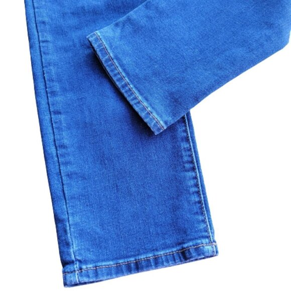 RSQ Jeans Size 13 Manhattan High Rise Distressed Skinny Medium Wash Denim Jeans - Picture 10 of 12